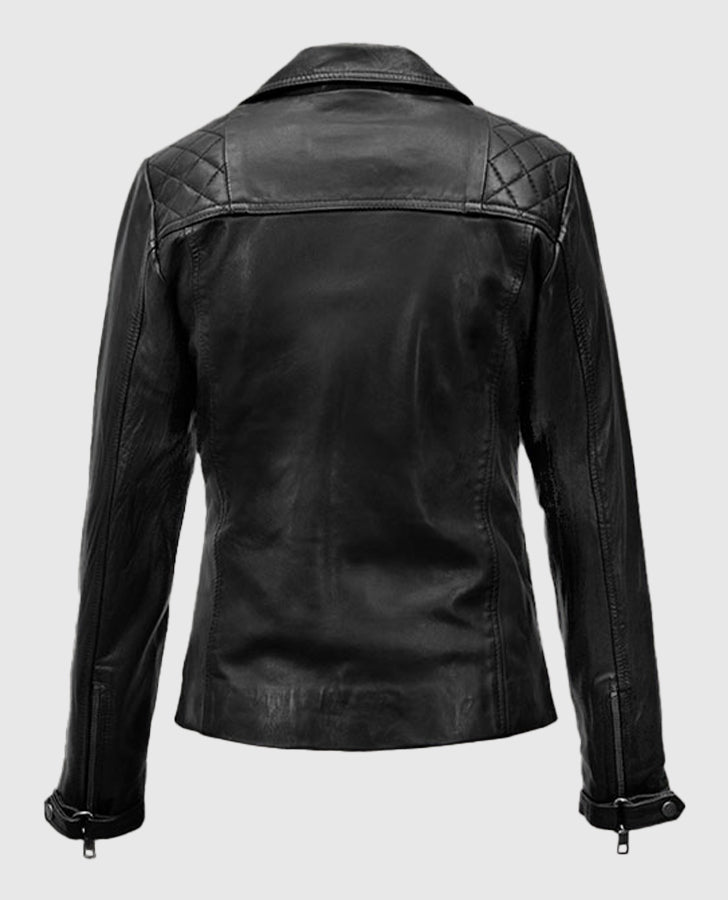 Lucifer Chloe Decker Black Leather Jacket