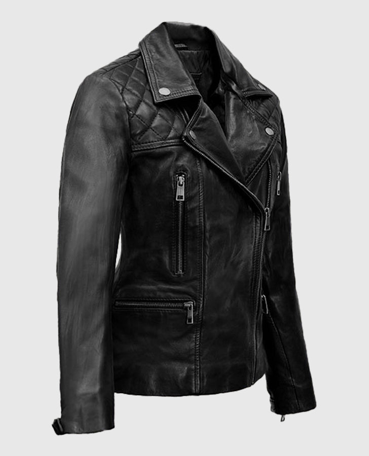 Lucifer Chloe Decker Black Leather Jacket